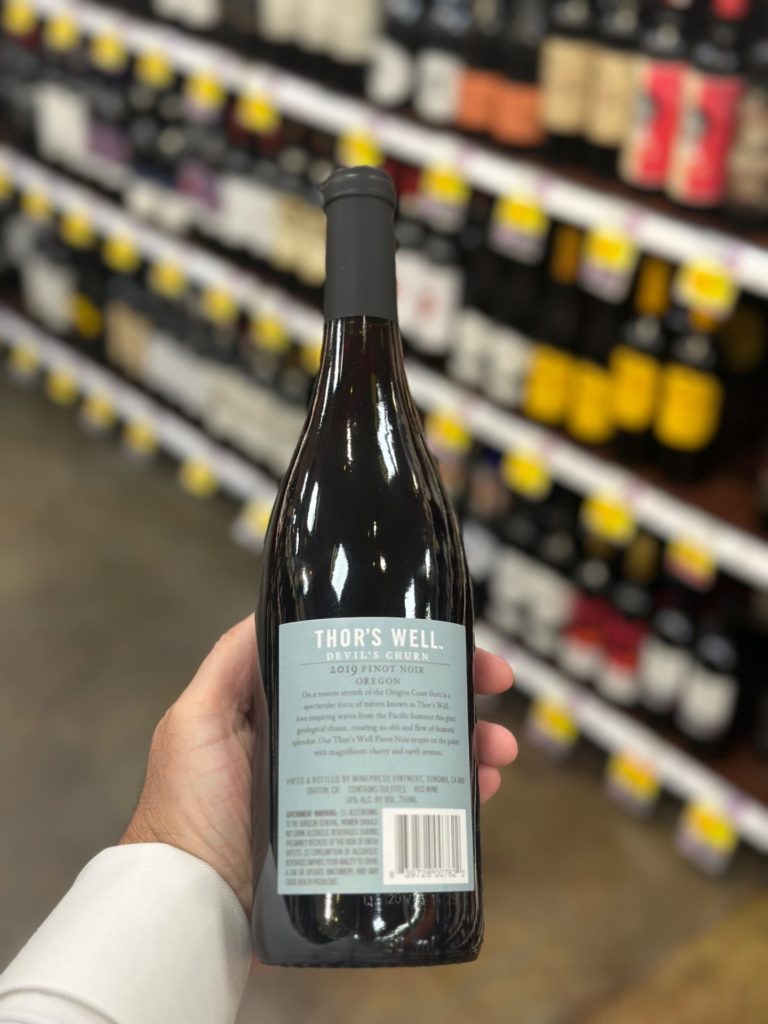 2019 Thor's Well Pinot Noir - Devil's Churn