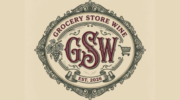 Grocery Store Wine Logo